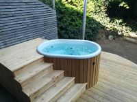 Mini Badezuber, Badefass, Badebottich für 2 Personen, Hottub oval Bayern - Bad Steben Vorschau