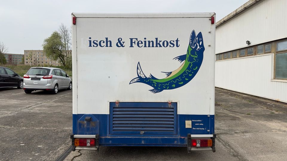 RESERVIERT: Mercedes MB100 Verkaufswagen Fischwagen Foodtruck in Halberstadt