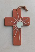 Kleines Kreuz Wandkreuz,  Keramik,  Kommunion, Nordrhein-Westfalen - Geilenkirchen Vorschau