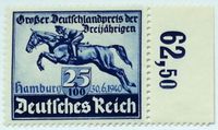 Deutsches Reich, postfrisch, Reitermotiv,dreijährigen Pferderenne Nordrhein-Westfalen - Lippstadt Vorschau