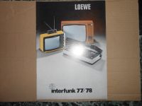 Loewe Interfunk Hochglanz-Katalog Gesamtprogramm 77/78 Nordrhein-Westfalen - Rahden Vorschau