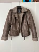 Gipsy Lammfell Jacke fake fur gr. 34 Braun Bayern - Salzweg Vorschau