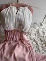 Abendkleid Brautjungfernkleid rosa/weiss Gr 36 Bayern - Kronach Vorschau