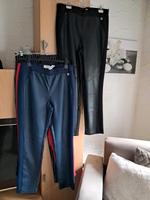 Lederimitat Hose schwarz &blau Saarland - Schmelz Vorschau