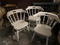 5 weißgraue Stühle shabby chic Nordrhein-Westfalen - Willich Vorschau
