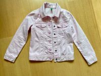 TOP! Süße Jeansjacke Benetton Gr. 122/128/134 rosa Mädchen Baden-Württemberg - Elchesheim-Illingen Vorschau