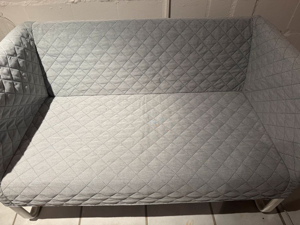 Ikea Knopparp Sofa 2-sitzer hellgrau in Meinersen