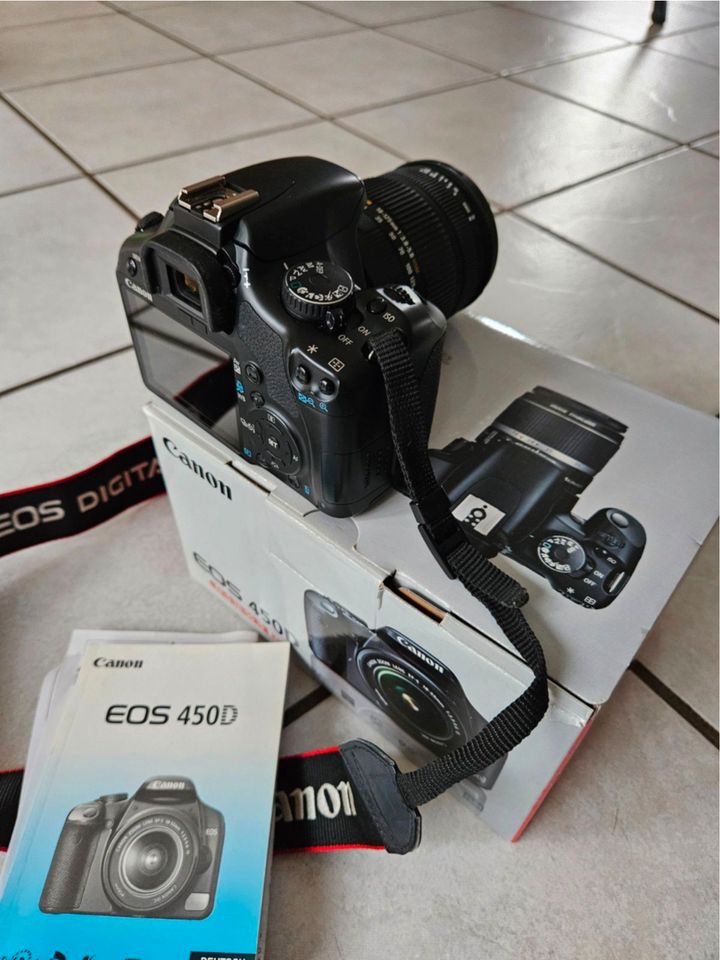 Canon EOS 450D / Speedlite 430EX II / Sigma 18-125 mm / uvm. in Herten