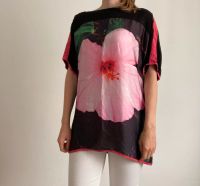Tonickx Shirt Bluse Top Blume schwarz rosa 38 M Bayern - Muhr am See Vorschau