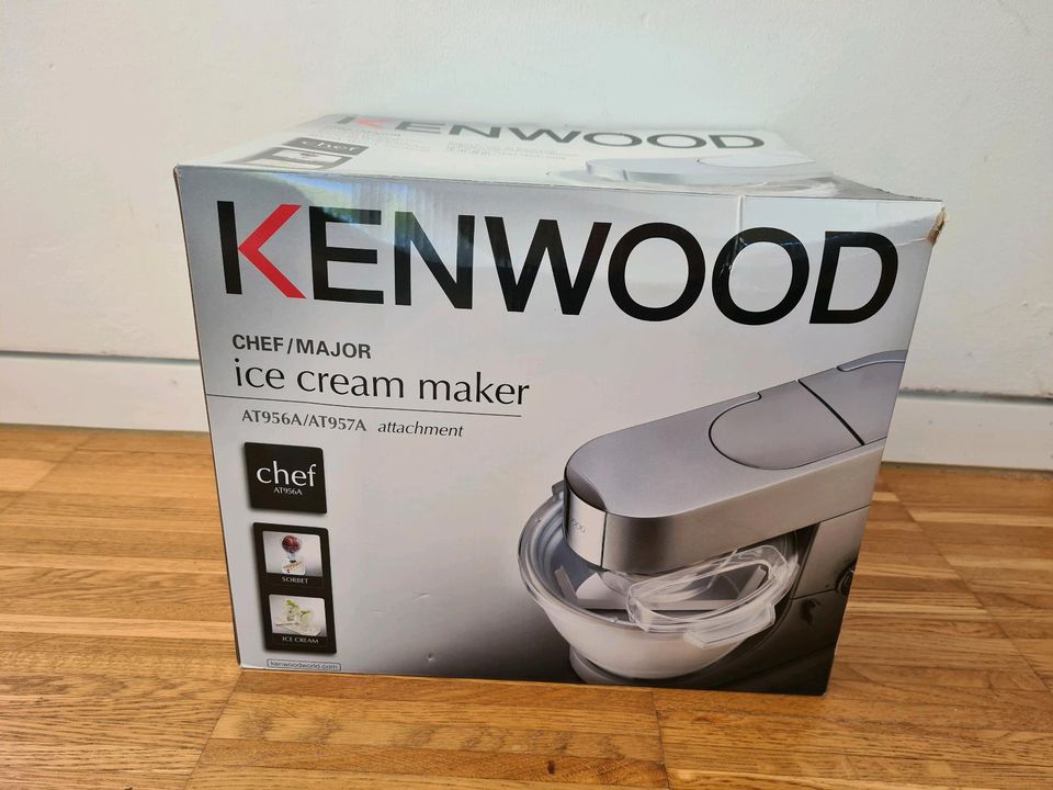 Kenwood Ice cream maker Eismaschine AT956A Neu und unbenutzt in Borken