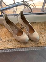 Tamaris High Heels Gr. 38 Creme Lack Baden-Württemberg - Pforzheim Vorschau