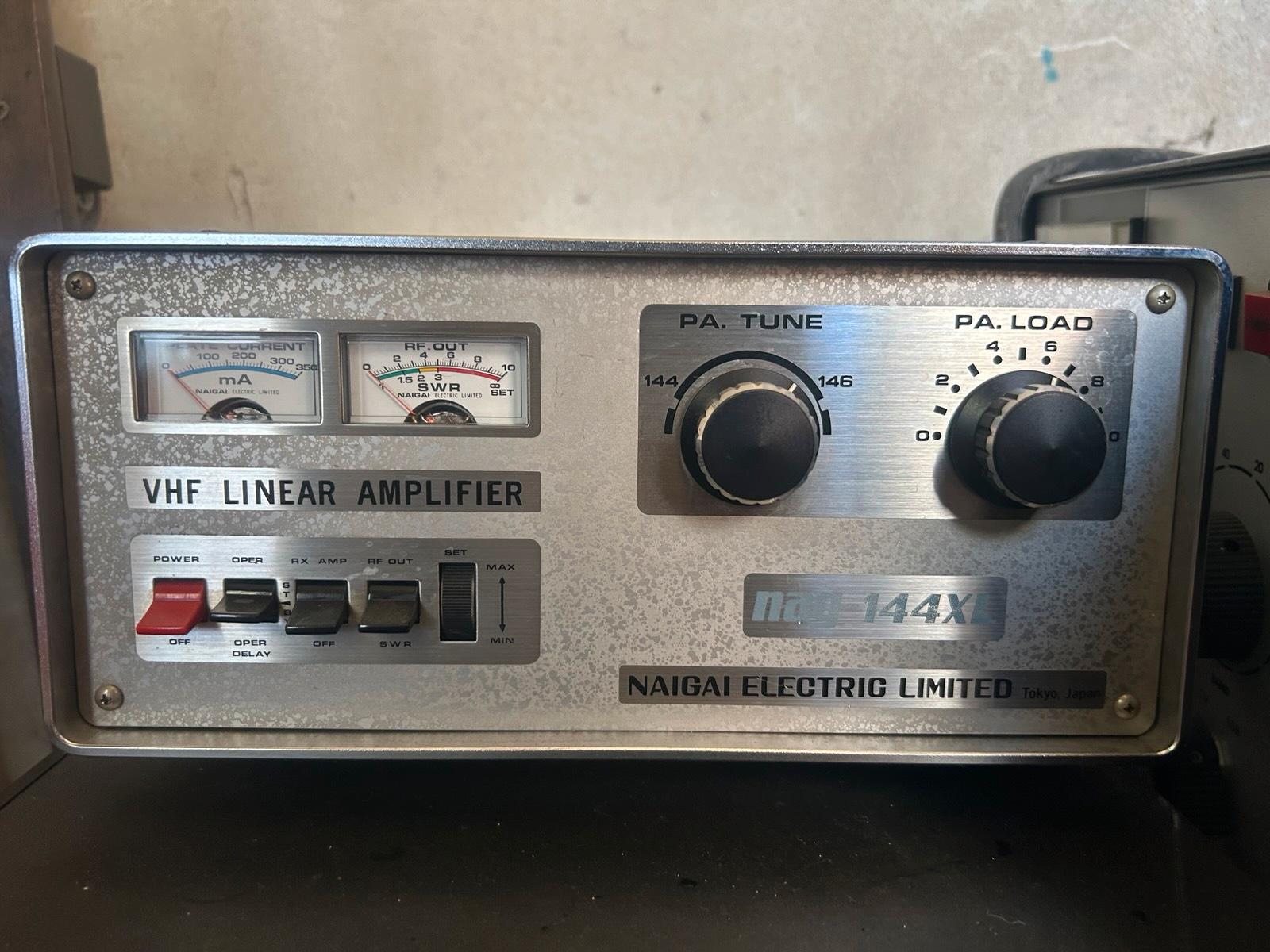 流行り の ブランド  Naigai nag 144 XL linear Verstärker / linear amplifier in アマチュア無線