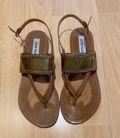 Steve Madden Sandalen Gold Nordrhein-Westfalen - Gronau (Westfalen) Vorschau
