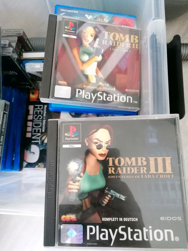 Playstation 1,Classic Spiele, Tomb Raider Oddworld1&2 in Berlin