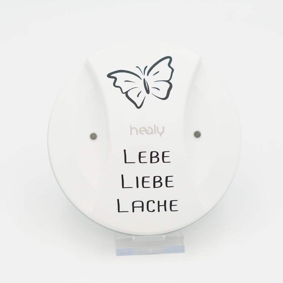 ❤️ Sticker Aufkleber Design für deinen MagHealy Lebe-Liebe-Lache in Runding