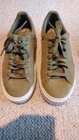 Puma Sneaker olive in Größe 38 Bremen - Neustadt Vorschau