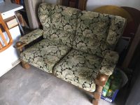 Sofa grün 70er Retro Zweisitzer Nordrhein-Westfalen - Detmold Vorschau