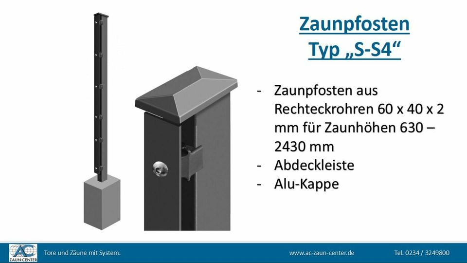 30m Zaun Set Doppelstabmattenzaun 1,63 Zaun Sichtschutz NR.28 in Bochum