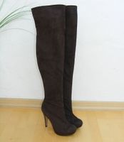 BUFFALO Echtleder Plateau High Heel Overknee Stiefel Gr. 37 Baden-Württemberg - Neulingen Vorschau