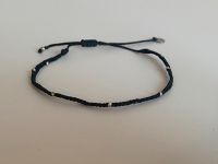 Armband Männer Unisex von LeJu schwarz mit silbernen Steinchen Pankow - Prenzlauer Berg Vorschau