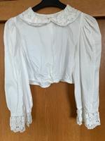 Bluse Dirndl Gr.38 Häkelverzierung Bayern - Dorfen Vorschau