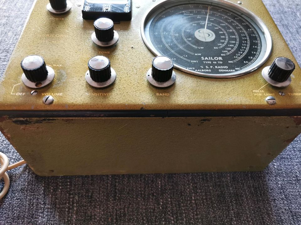 SO Radio Funkempfänger Sailor TYPE 46 TD Sammlung Museum in Twistringen
