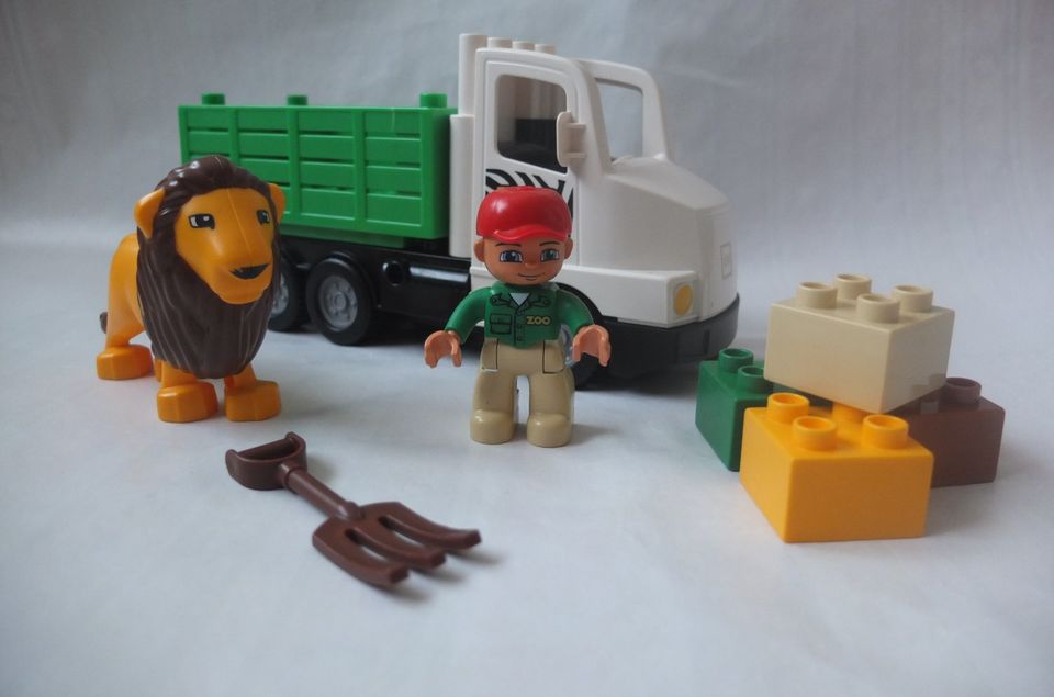 Lego Duplo Zoo LKW mit Löwe Set 6172 Tierpfleger in Ottensoos