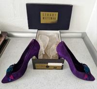 Stuart Weitzmann extravagante Pumps lila Gr. 38 neu gratis Versan Hessen - Weilburg Vorschau