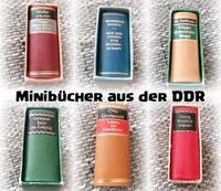 DDR Minibuch Minibücher Buch Schuber Literatur Politik Sachsen - Chemnitz Vorschau