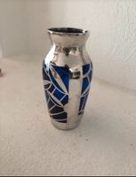 Biedermeier Vase Silber und Kobaldblaues Glas Baden-Württemberg - Tiefenbronn Vorschau