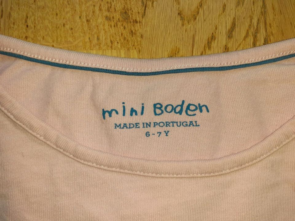 Mini Boden Tshirt Applikation Hund Dalmatiner 6-7 Jahre 122 in Düsseldorf