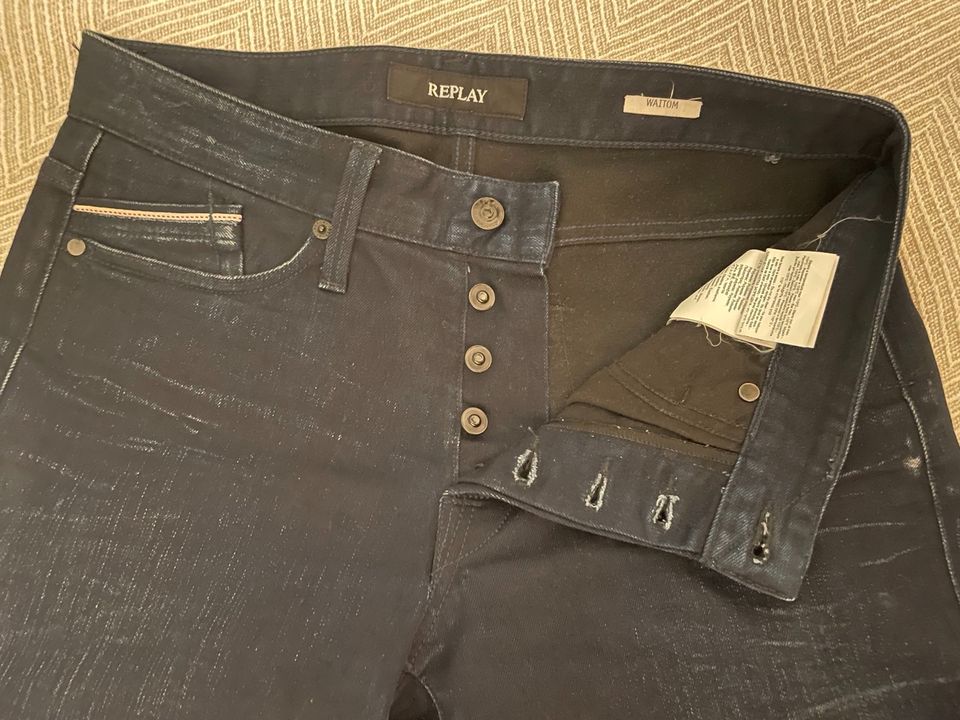 Replay Waitom Jeans Hose W29 L32 Blau 100% Original in Remagen