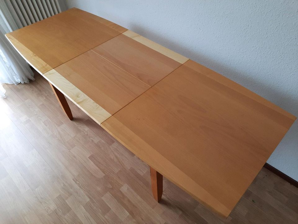 Esstisch 140x75cm Massivholz Tisch ausziehbar Holztisch in Freiburg im Breisgau