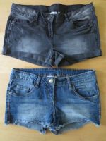 graue oder blaue HOT Pants Damen destroy effekt in Gr. 38 Hessen - Dieburg Vorschau