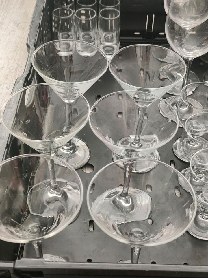 Cocktail Gläser, Martiniglas x 6 in Buxtehude