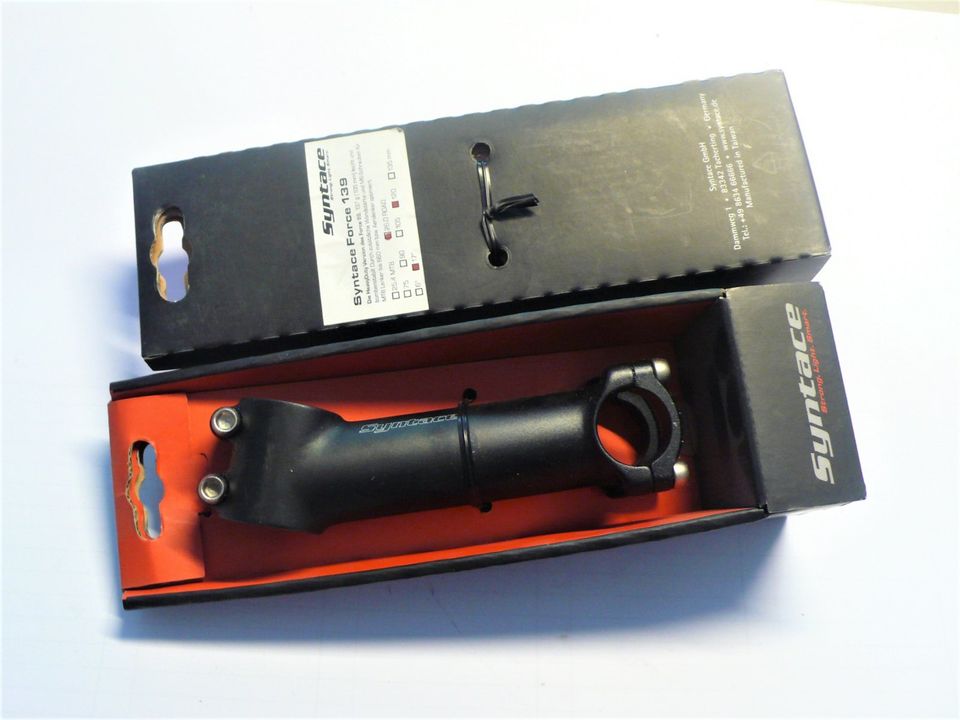 NEUER Syntace F139 1 1/8" ahead MTB-Vorbau, 120mm in Neuendorf b. Elmshorn