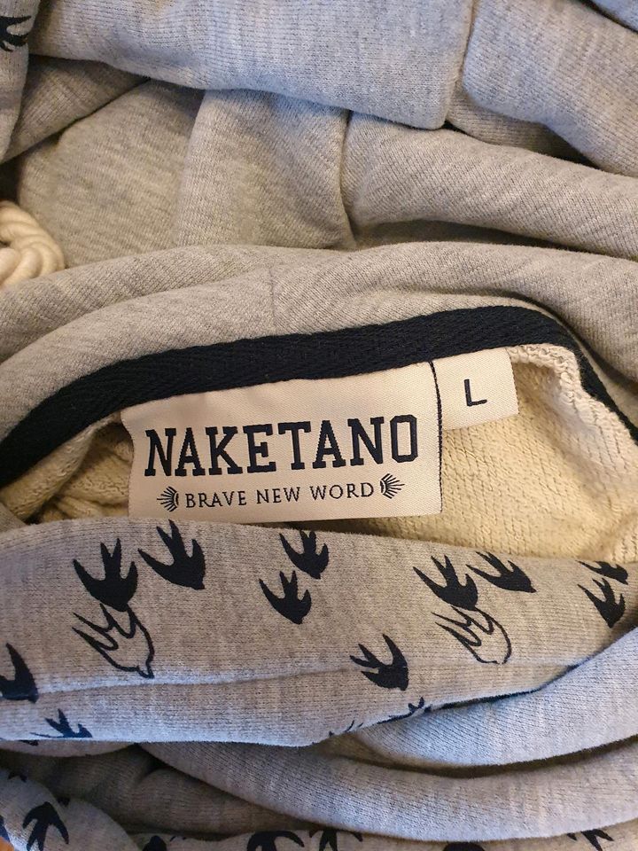 Naketano L Damen Hoodie Vögel in Waldmünchen