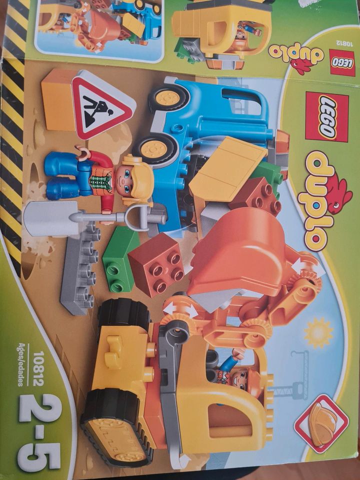 Lego Duplo Bagger & Lastwagen in Leipzig