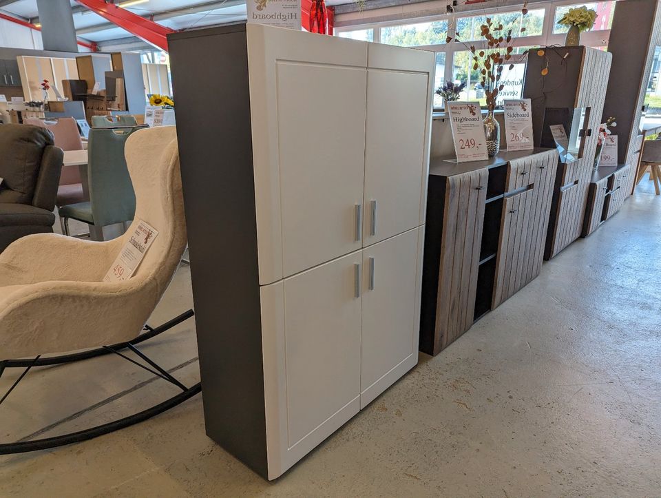 Highboard Kommode Möbel Lago I SoPo Ausstellung BEV in Beverungen