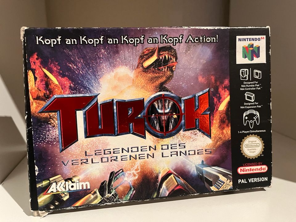 Nintendo 64 Turok Rage wars Legenden des verlorenen Landes in Frankfurt am Main