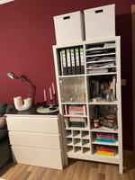 Ikea Kallax Regal 77x147 cm weiß inkl. Fußgestell und Einsätzen Thüringen - Gotha Vorschau