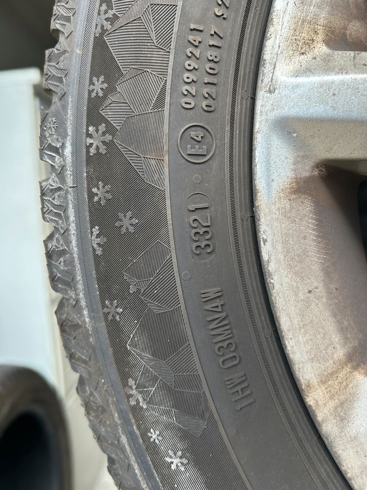 205/55 R16 H XL Semperit Winterreifen  auf Opel Zafira Felge in Unna