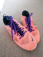 Nike Free 5.0 TR Fit4 Sneaker Gr.9 / 40,5 / neon mango Niedersachsen - Wallenhorst Vorschau