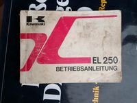 Betriebsanleitung Kawasaki EL250 1989 Handbuch Thüringen - Am Ettersberg Vorschau