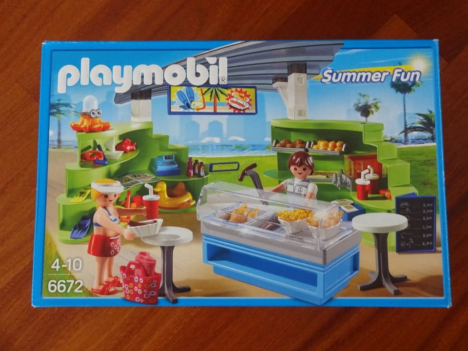 Playmobil Summer Fun 6672 Shop mit Imbiss / Pommesbude in Mülheim (Ruhr)