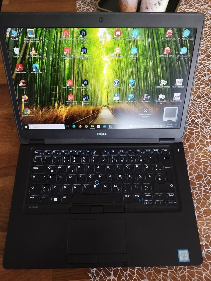 Dell Latitude 5480 i5 7440HQ SSD Windows 10 Laptop KFZ Diag in Rotenburg (Wümme)