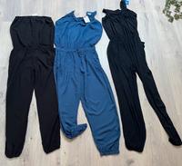Overall Jumpsuite schwarz Gr. L Amisu neuwertig Neckholder Niedersachsen - Kalefeld Vorschau