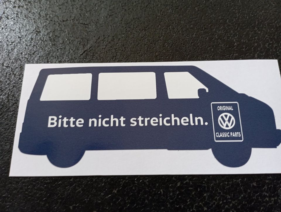 VW Bus Bulli T4 Volkswagen Aufkleber Sticker in Minden