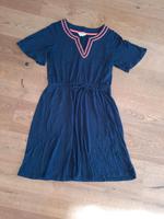 Boden Kleid UK 12L dunkelblau/apricot mit Leinen Bayern - Rückholz Vorschau