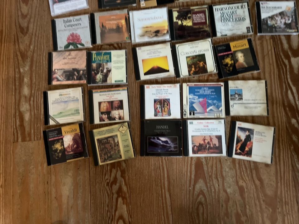 Über 80 CD's Klassik Sammlung in Leichlingen